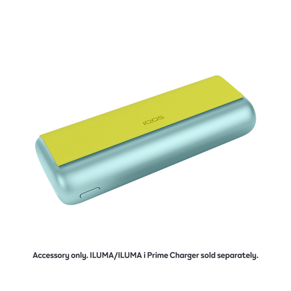 IQOS ILUMA i PRIME Leather Like Wrap Zest Yellow