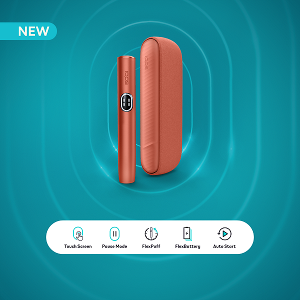 IQOS ILUMA i Vivid Terracotta Kit