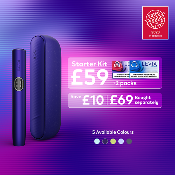 IQOS ILUMA i Zero Tobacco Starter Kit 
