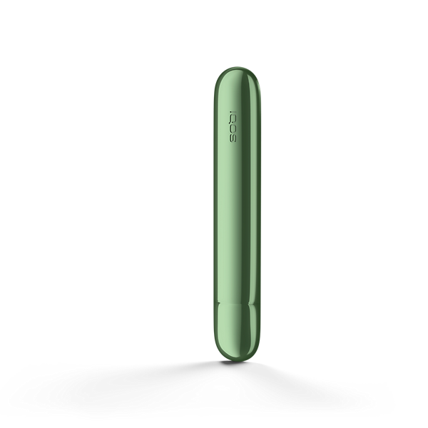 IQOS ILUMA pokrov za vrata v metalni barvi Moss Green