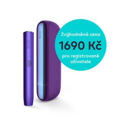 IQOS ILUMA sada Neon Purple Limited Edition (Neon Violet)