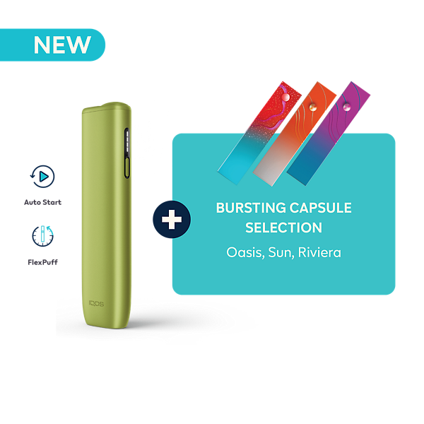 Iluma i One Leaf Green x Bursting Capsule from Japan Selection  