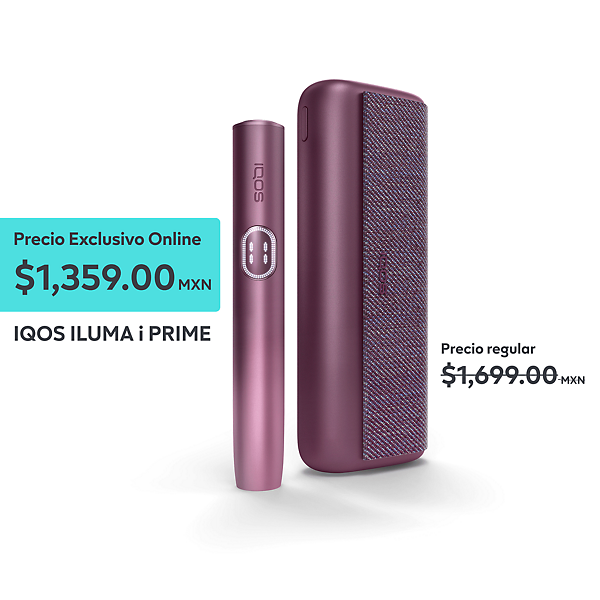 Kit IQOS ILUMA i PRIME Garnet Red