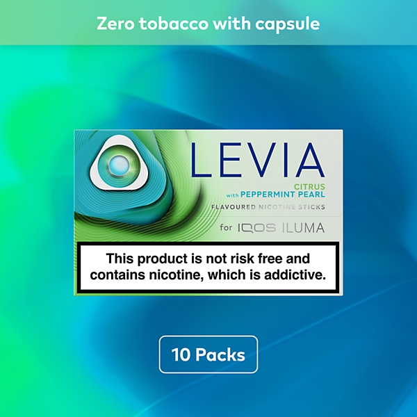 LEVIA Citrus with Peppermint Pearl (Zero Tobacco) 