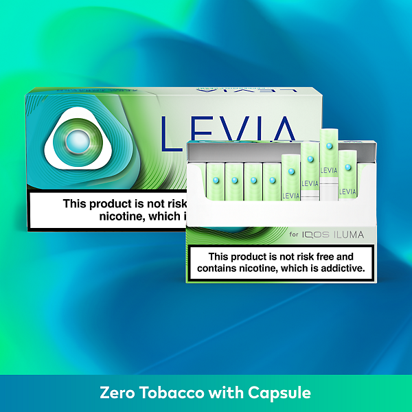 LEVIA Citrus with Peppermint Pearl (Zero Tobacco)  