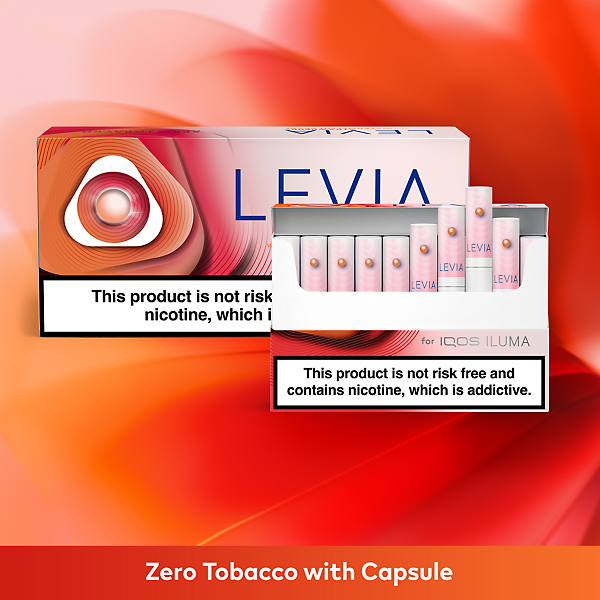 LEVIA Strawberry with Watermelon Pearl (Zero Tobacco)  