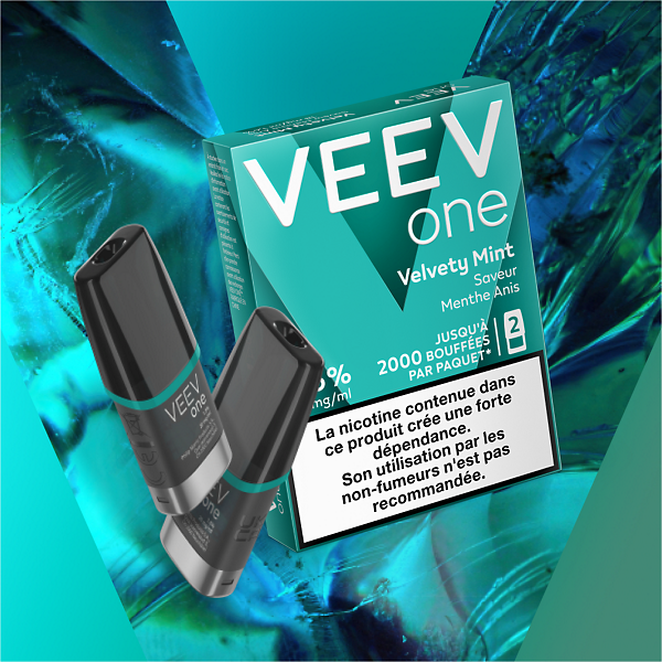 Pods VEEV ONE Menthe Anis 18mg   Pods VEEV ONE Menthe Anis 18mg
