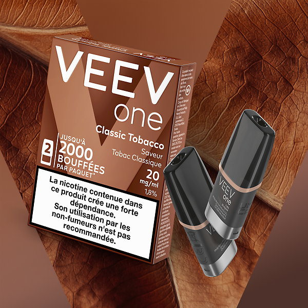 Pods VEEV ONE Tabac Classique  
