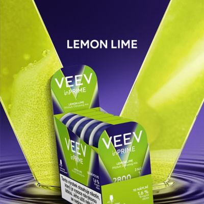 VEEV INPRIME LEMON LIME (karton)  