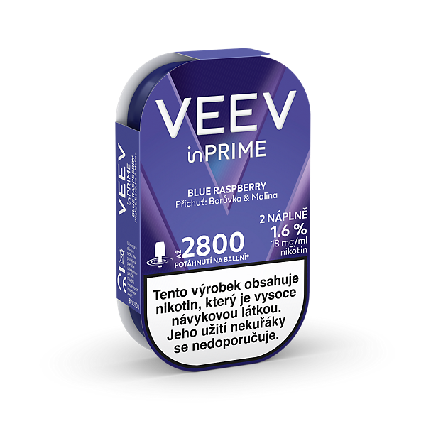 VEEV inPRIME PODS BLUE RASPBERRY (krabička)  