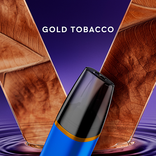 VEEV inPRIME PODS GOLD TOBACCO (karton)  