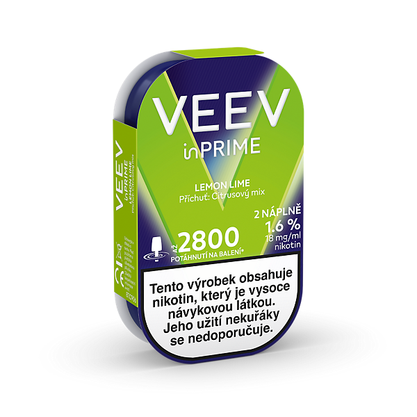 VEEV inPRIME PODS LEMON LIME (krabička)  