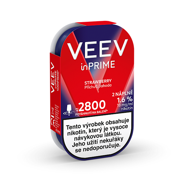 VEEV inPRIME PODS STRAWBERRY (krabička)  