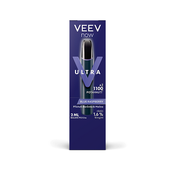 VEEV NOW ULTRA BLUE RASPBERRY (karton)  