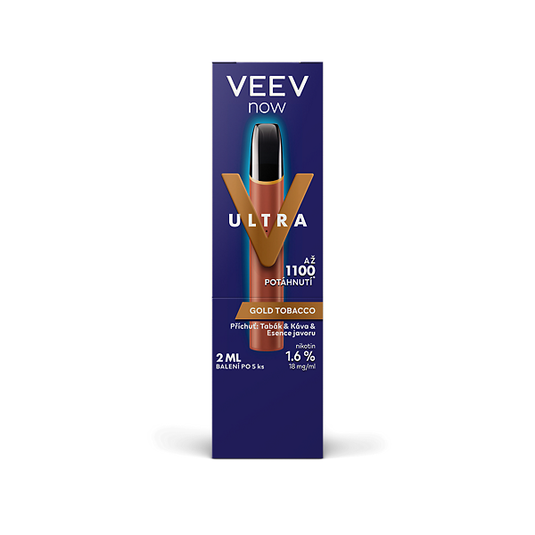 VEEV NOW ULTRA GOLD TOBACCO (karton)  