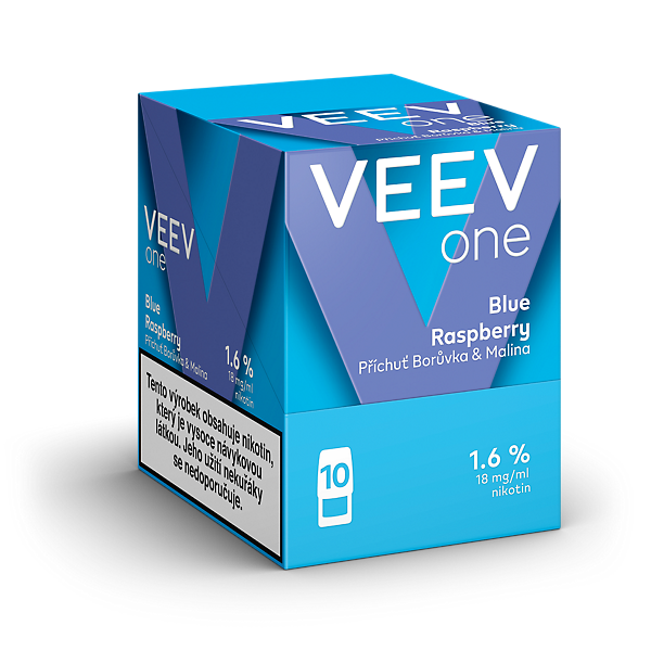 VEEV ONE BLUE RASPBERRY (karton)  