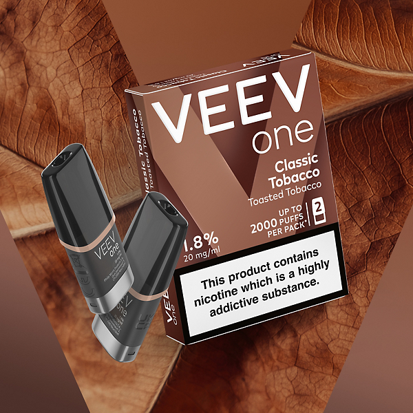 VEEV One Classic Tobacco 2 pods pack   VEEV One Classic Tobacco 2 pods pack