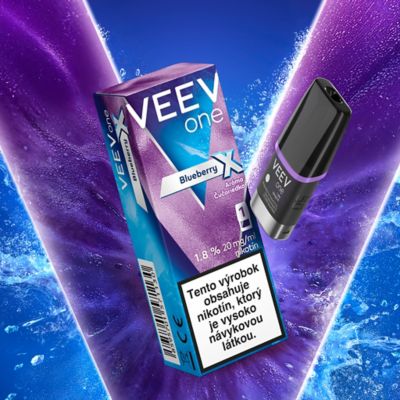 VEEV ONE NÁPLŇ BLUEBERRY X (krabička)  