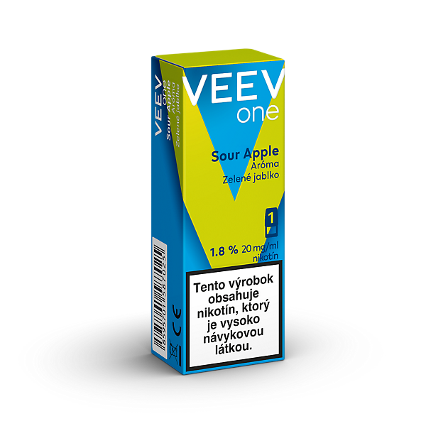 VEEV ONE NÁPLŇ SOUR APPLE (krabička)  