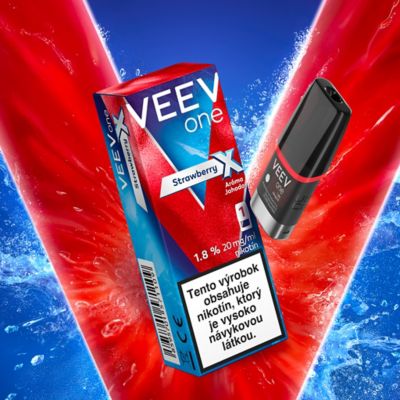 VEEV ONE NÁPLŇ STRAWBERRY X (krabička)  