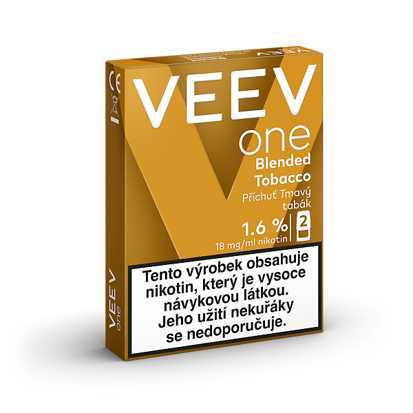 VEEV ONE NÁPLNĚ BLENDED TOBACCO (krabička)  