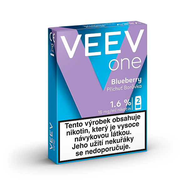 VEEV ONE NÁPLNĚ BLUEBERRY (krabička)  