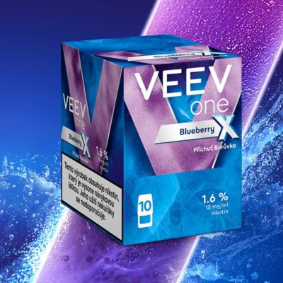 VEEV ONE NÁPLNĚ Blueberry X (karton)  