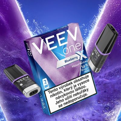 VEEV ONE NÁPLNĚ Blueberry X (krabička)  