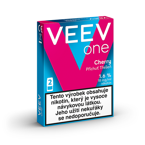 VEEV ONE NÁPLNĚ CHERRY (krabička)  