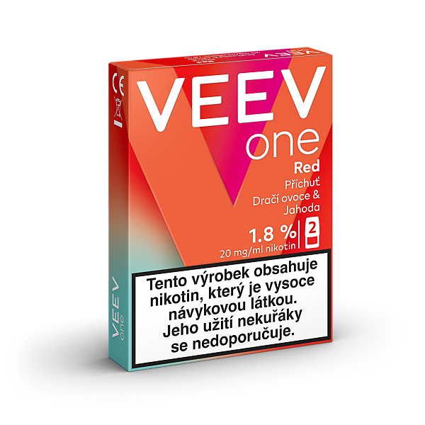 VEEV ONE NÁPLNĚ RED (krabička)  