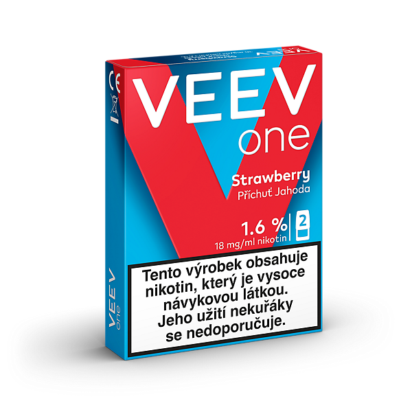 VEEV ONE NÁPLNĚ STRAWBERRY (krabička)  