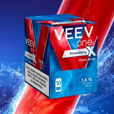VEEV ONE NÁPLNĚ STRAWBERRY X (karton)  