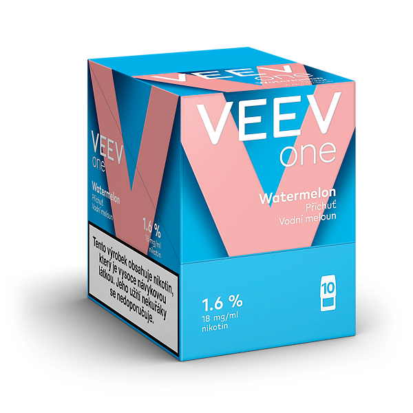VEEV ONE NÁPLNĚ WATERMELON (karton)  
