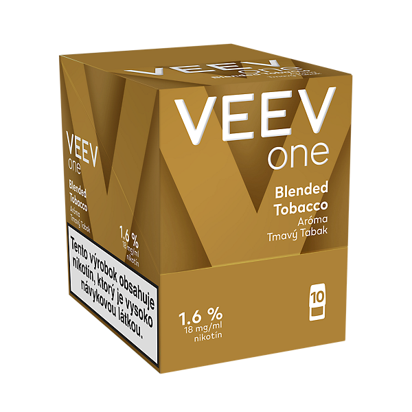 VEEV ONE NÁPLNE BLENDED TOBACCO (kartón)  