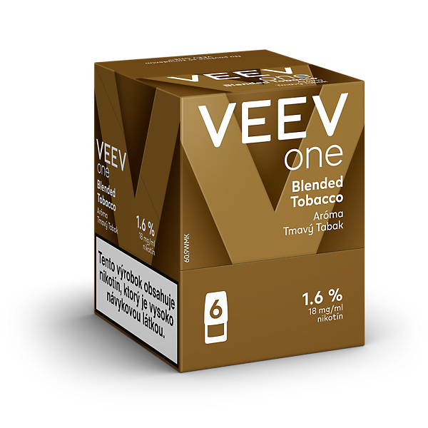 VEEV ONE NÁPLNE BLENDED TOBACCO (kartón)  