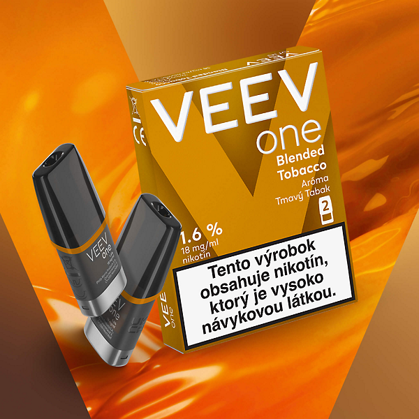 VEEV ONE NÁPLNE BLENDED TOBACCO (krabička)  