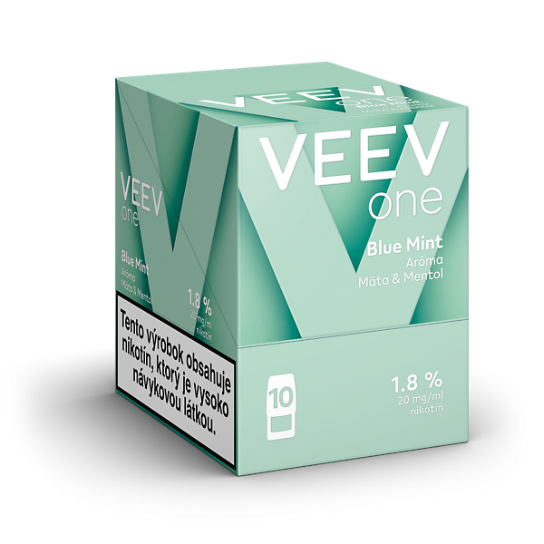 VEEV ONE NÁPLNE BLUE MINT (kartón)  