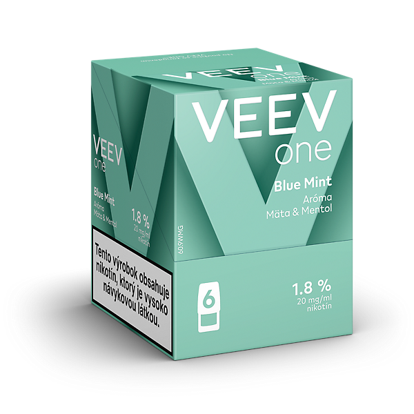 VEEV ONE NÁPLNE BLUE MINT (kartón)  