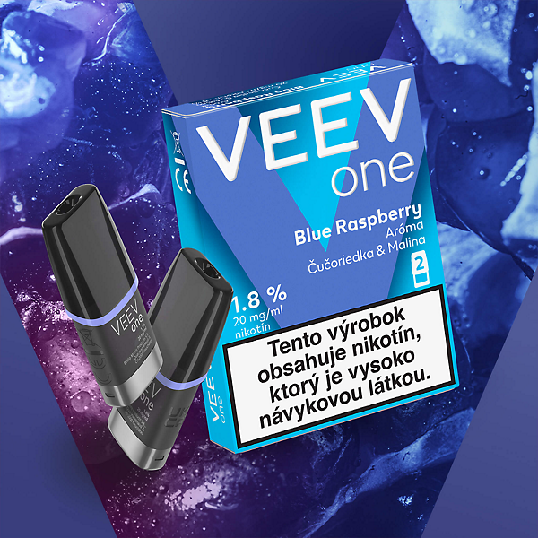 VEEV ONE NÁPLNE BLUE RASPBERRY (krabička)  