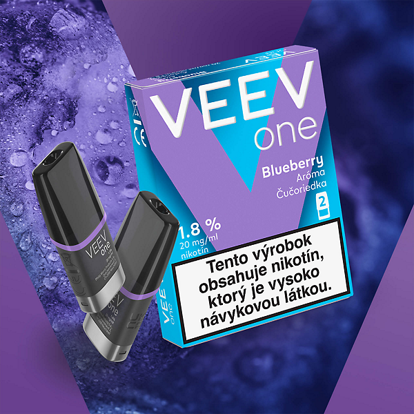 VEEV ONE NÁPLNE BLUEBERRY (krabička)  