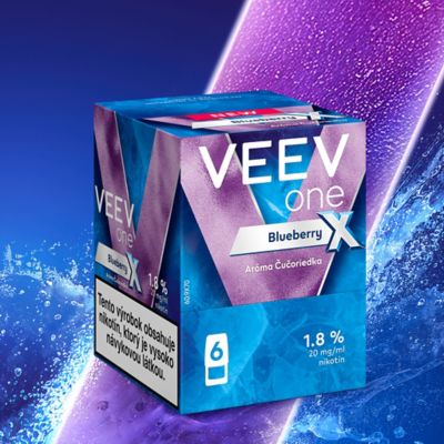 VEEV ONE NÁPLNE BLUEBERRY X (kartón)  