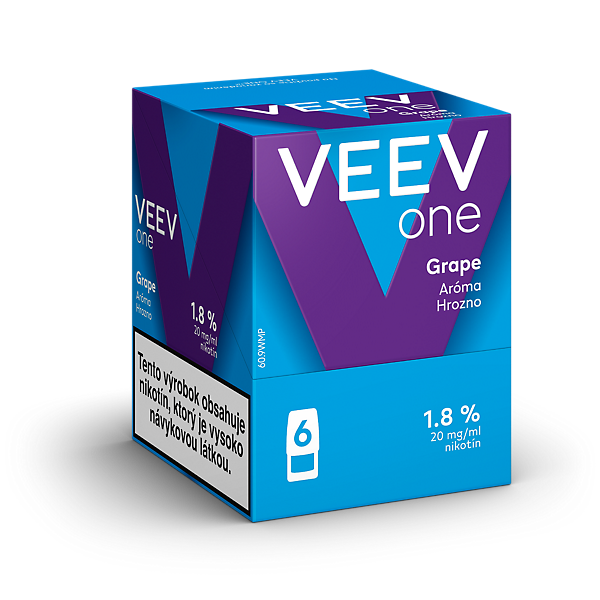 VEEV ONE NÁPLNE GRAPE (kartón)  
