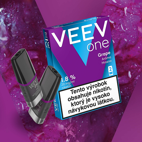 VEEV ONE NÁPLNE GRAPE (krabička)  