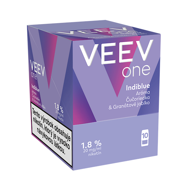 VEEV ONE NÁPLNE INDIBLUE (kartón)  