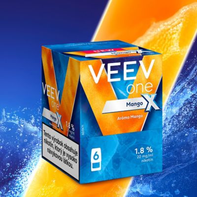 VEEV ONE NÁPLNE MANGO X (kartón)  