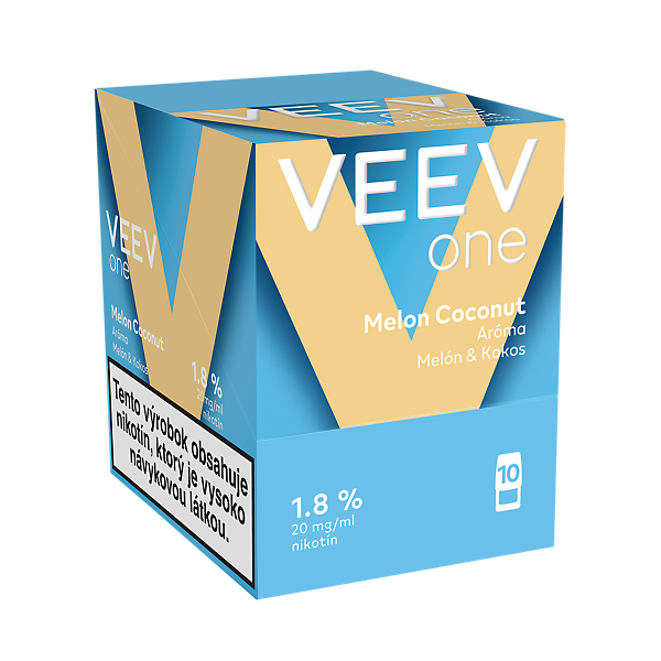 VEEV ONE NÁPLNE MELON COCONUT (kartón)  