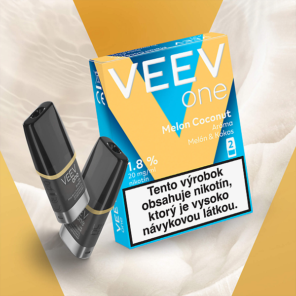 VEEV ONE NÁPLNE MELON COCONUT (krabička)  