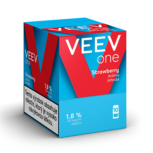 VEEV ONE NÁPLNE STRAWBERRY (kartón)  