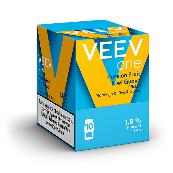 VEEV ONE PASSION FRUIT - KIWI - GUAVA  (karton)  