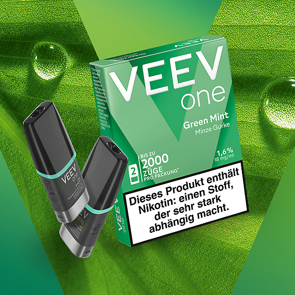 VEEV ONE Pods Green Mint  